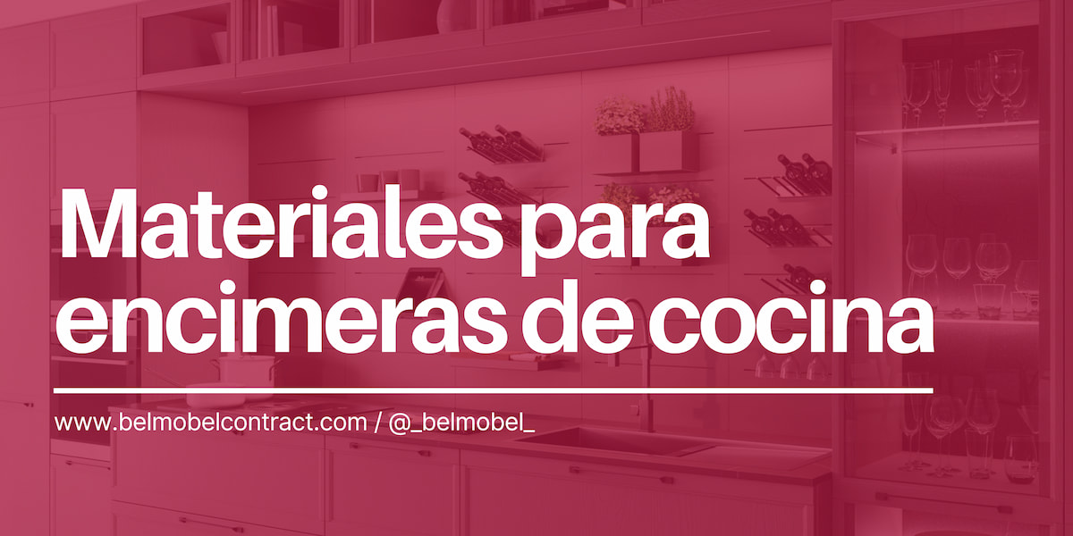 materiales para encimeras de cocina